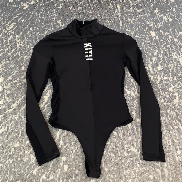 Kith Tops - KITH black bodysuit XS